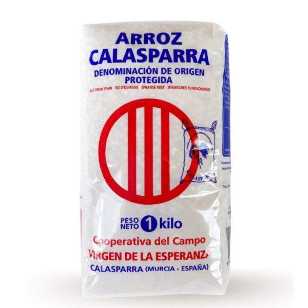 Arroz de Calasparra DOP calidad Extra paquete 1kg
