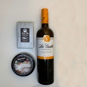 Pack Aperitivo del Sur con manzanilla La Guita, sardinillas de Ramón Peña y Brandada de bacalo
