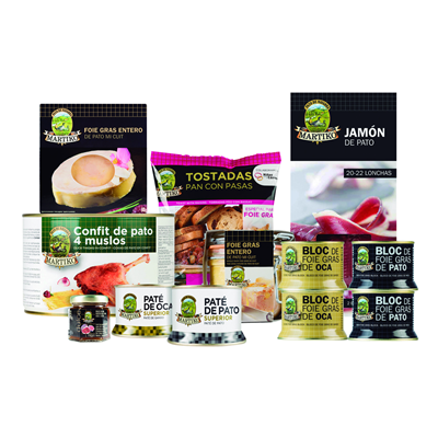 Lote Martiko Foie Gras, Confit de Pato y Patés Gourmet
