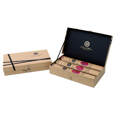 Selección 5J Cinco Jotas Tres cañas ibéricas de lomo y presa ibérica premium